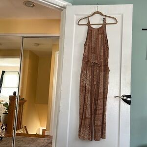 Stylish Dayton Jumpsuit - Rust